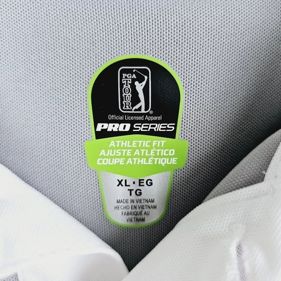 PGA Tour Golf Polo Shirt UPF 15 NWT size XL - Picture 3 of 11